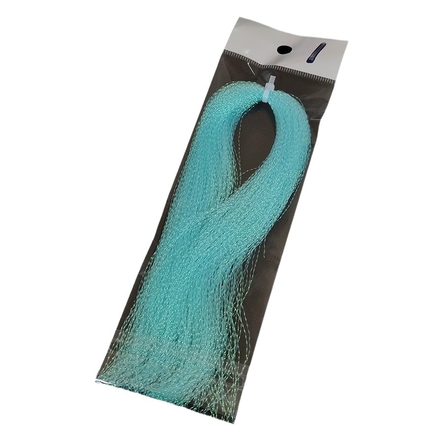 Garza Flying Road Yafei pesca cebo artificial cebo falso mosca gancho cebo artificial DIY material de producción 30 color espiral seda brillante