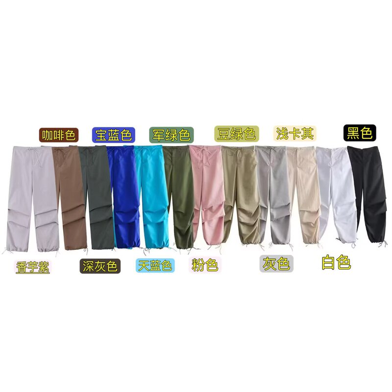 Women's European and American Fashion 2022 Winter High Waist Jogging Pants Women's Casual Pants YY19-62559