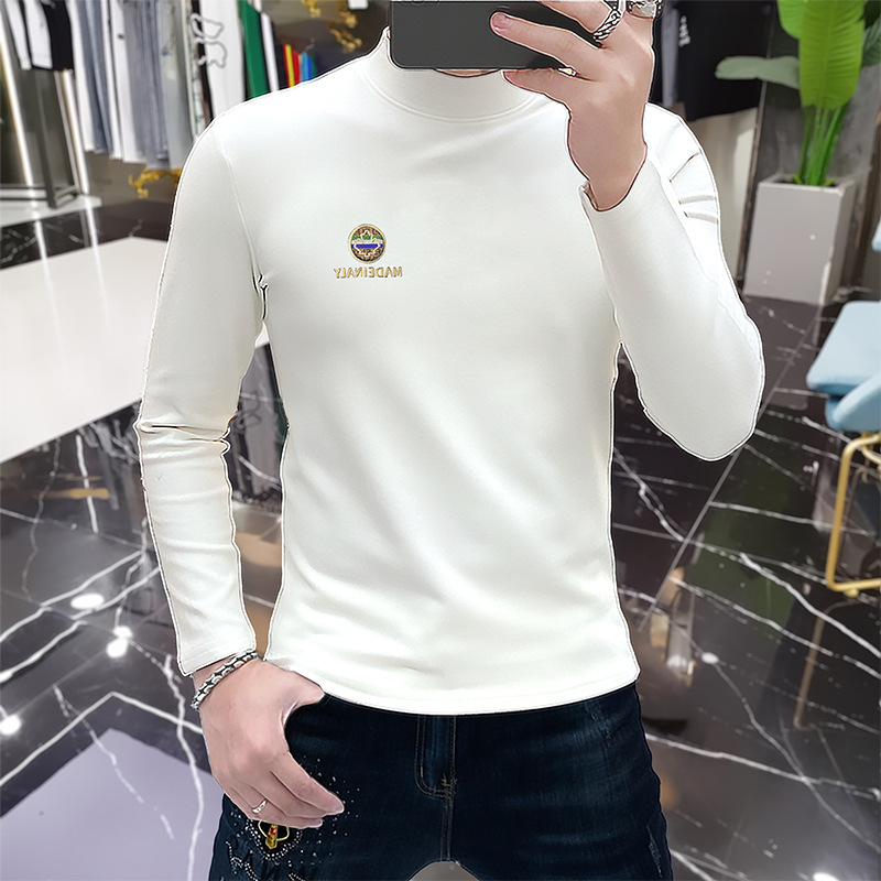 화이트 [하이 칼라] 핫 드릴링 문자