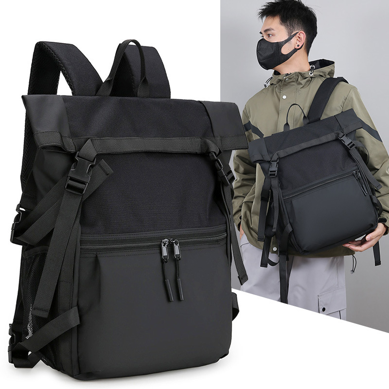 New Outdoor Lightweight Large Capacity Waterproof Backpack Unisex College Student Backpack Commuter Leisure Computer Bag