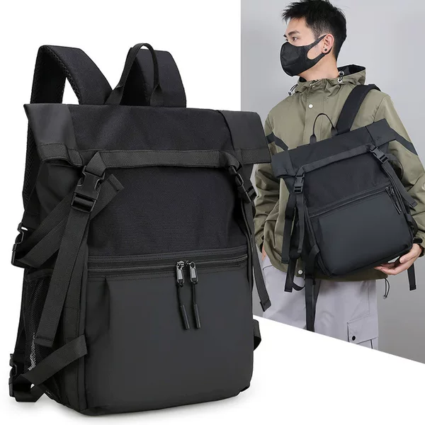 New Outdoor Lightweight Large Capacity Waterproof Backpack Unisex College Student Backpack Commuter Leisure Computer Bag