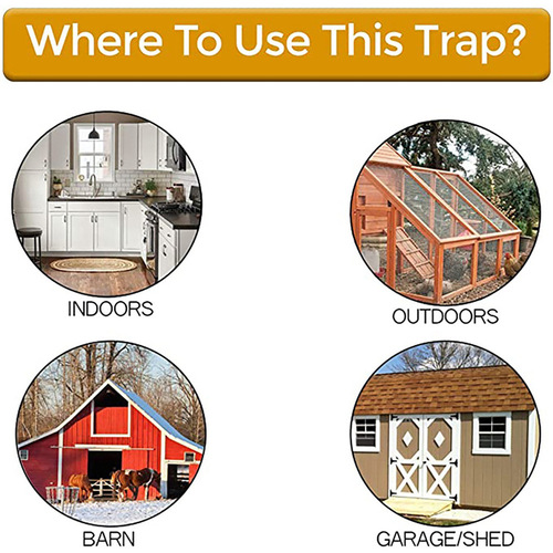 Cross-border mousetrap Slide Bucket Lid bucket lid mouse trap Rat Trap automatic reset mousetrap