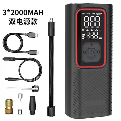 Car Tire Bicycle Home – Hava nasosu - mr-9466-dual-power-supply-model-20003mah-black