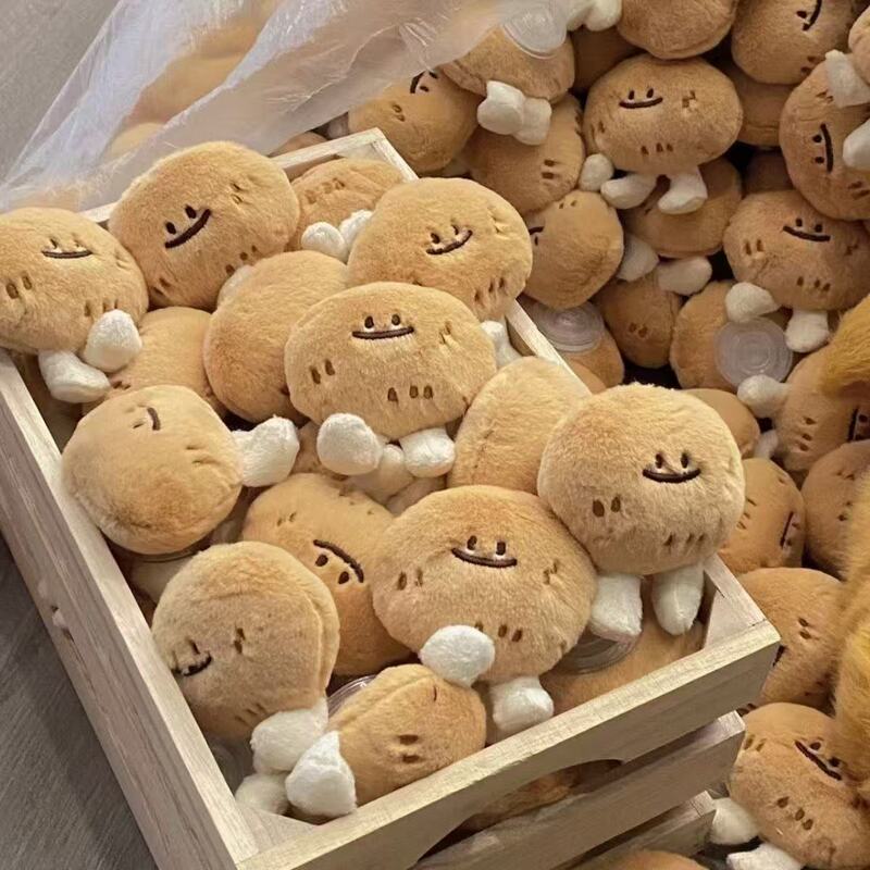 Original Handmade Cute Little Potato Pendant Creative Doll Plush Doll Keychain Cute Bag Pendant Learning