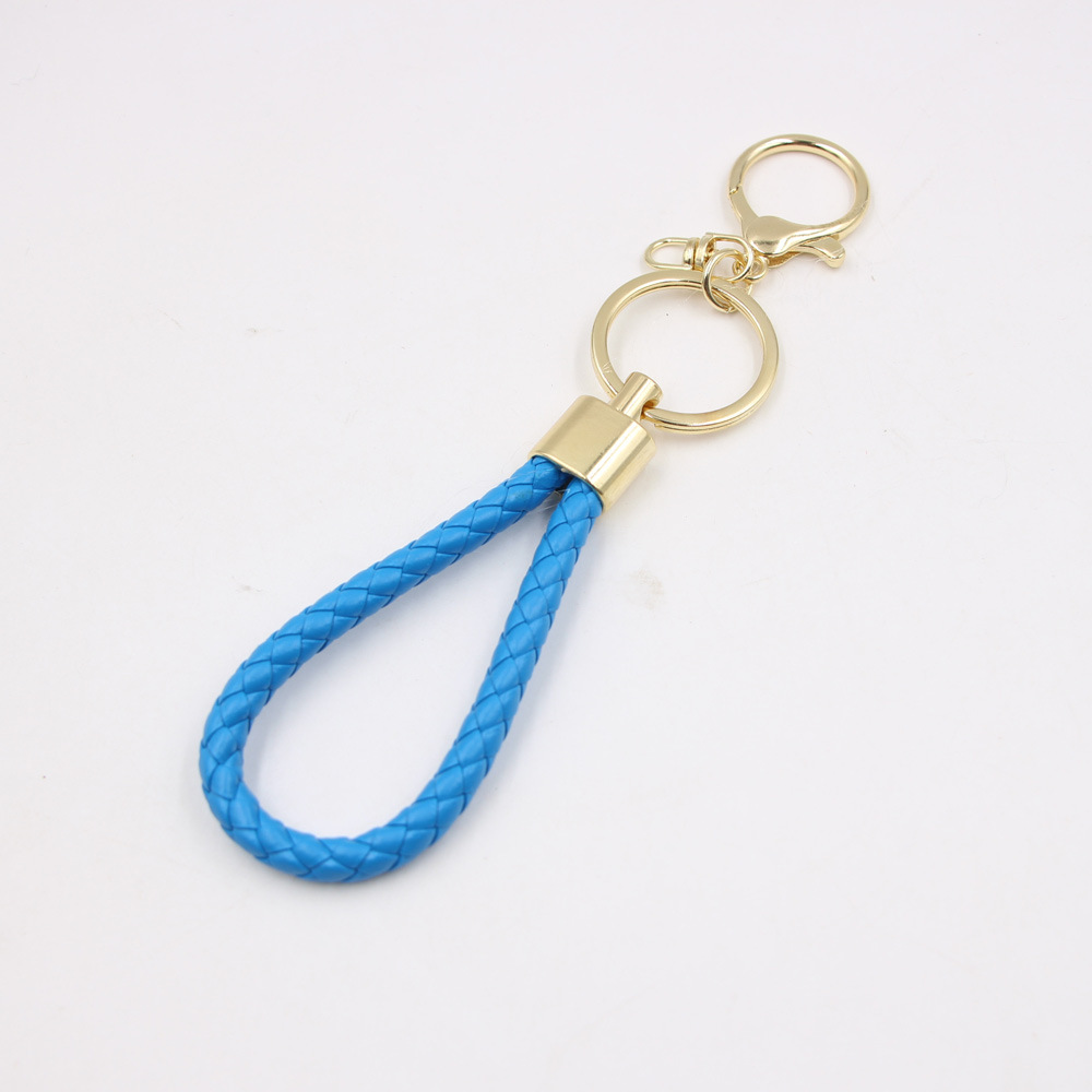 Fashion Geometric Artificial Leather Plating Unisex Keychain display picture 8