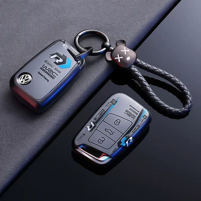 Bora Passat Polo Magotan – Car key bag - no-specifications-c-style-black-warrior-violent-bear-braided-rope