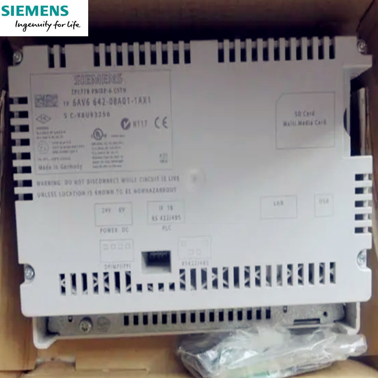 西门子6AV6642-0DA01-1AX0 5.7彩色触摸屏6AV6642-0DA01-1AX0