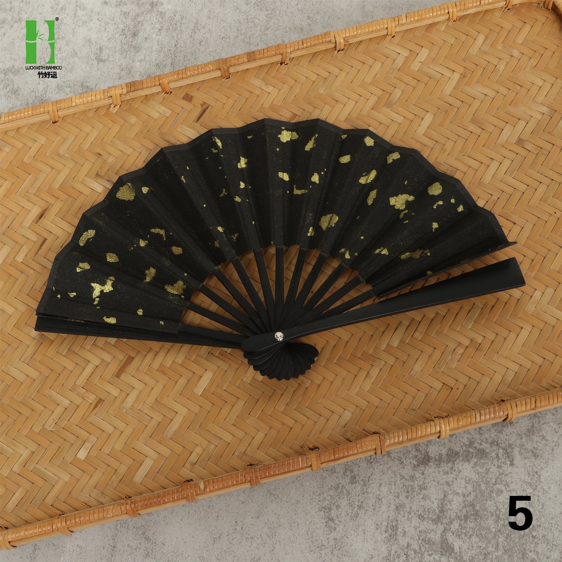 Estilo nacional de bambú Xuan papel ventilador en blanco pintura plegable ventilador para estudiantes danza ventilador muñeca ventilador han Ropa Accesorios ventilador estilo antiguo estilo