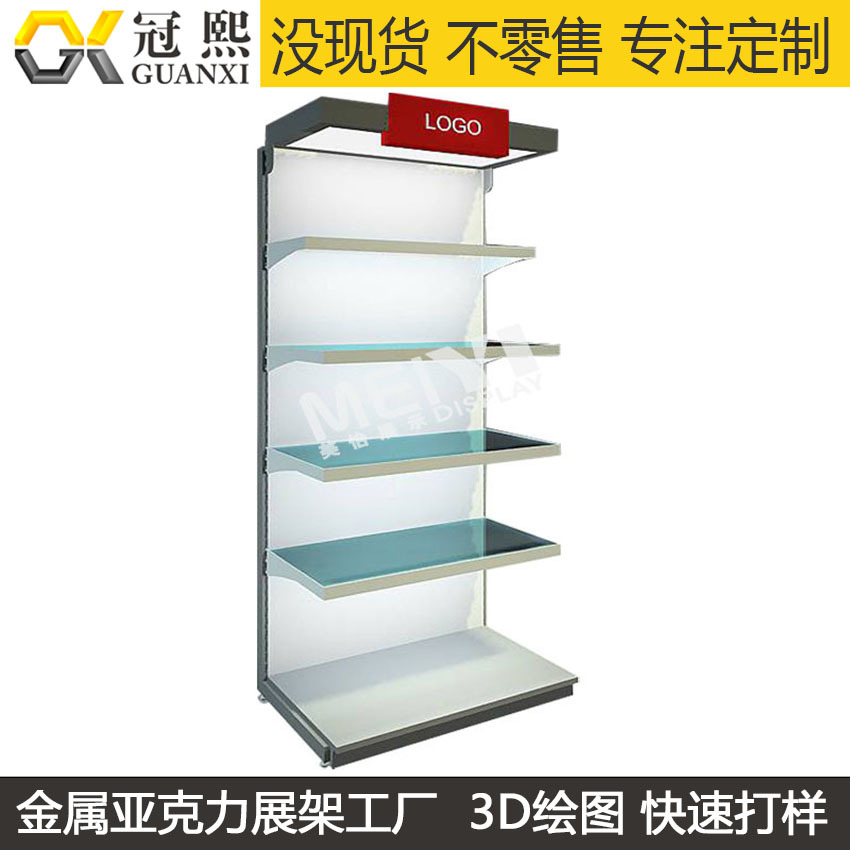 枕头展示架加工 枕头陈列架厂家 铁质喷涂组装式家居用品展架厂家