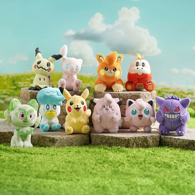 Pokémon Potdemiel Honey Jar Plush Pendant Doll Cute Gengar Pikachu Backpack Decoration for Girls Pokémon Potdemiel Honey Jar Plush Pendant Doll Cute Gengar Pikachu Backpack Decoration for Girls