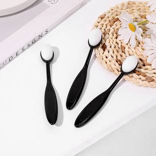 Spot No. 4 Toothbrush Type Makeup Brush Foundation Brush Does Not Eat Powder Bb Cream Bendable Brush Handle Brush Single Beauty Tool