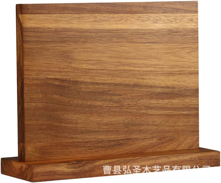 Cuchillo magnético titular de doble cara cuchillo de madera para el hogar imán de almacenamiento cuchillo magnético cuchillo de cocina estante de almacenamiento