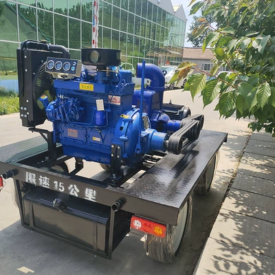 Mobile Pump Truck Dual Power Avtomobil mühərrikləri