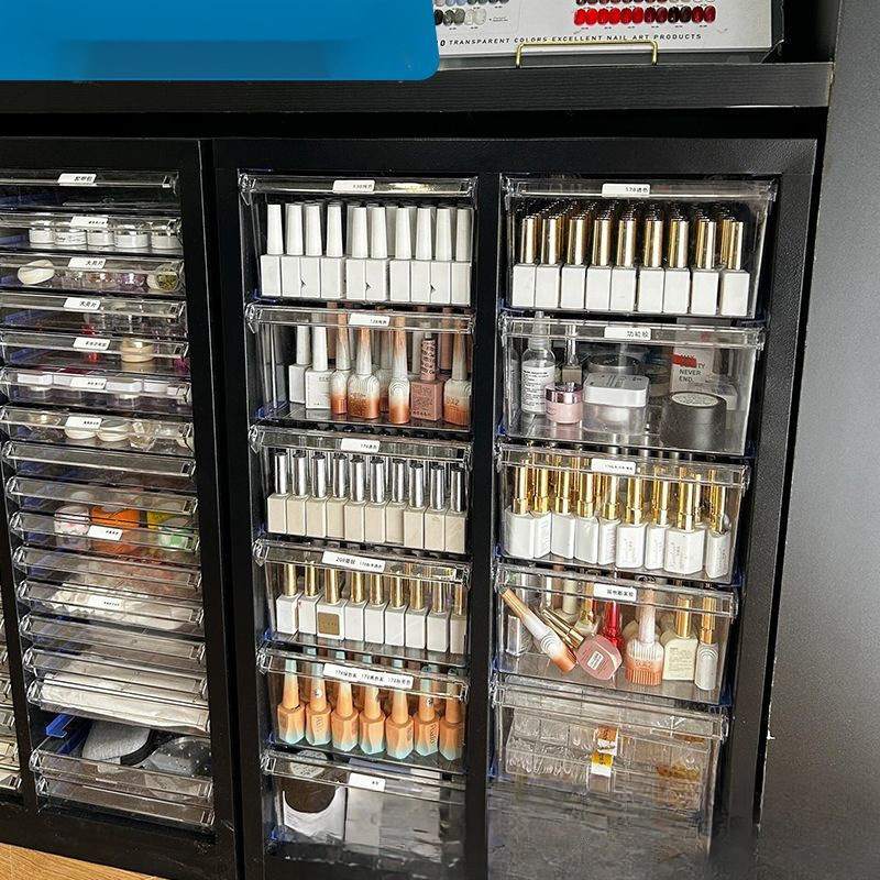 Gabinete de archivos de manicuras almacenamiento de goma de manchas de manicuras cajón de almacenamiento para hornear abrasivos gabinete de datos de facturas financieras