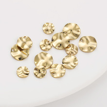 14K����ͭ��ѹ�岨��ԲƬ��������ֹ�diy����������׹����Ʒ����