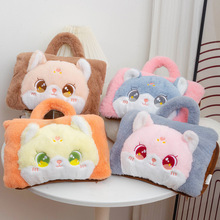 新款防爆热水袋充电自动断电暖水袋可爱卡通毛绒暖手宝暖宝宝批发