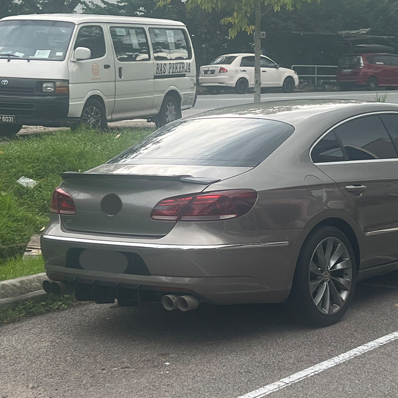 Suitable for Volkswagen old CC overseas Arteon MK2 2013-2018 rear bumper wind knife spoiler
