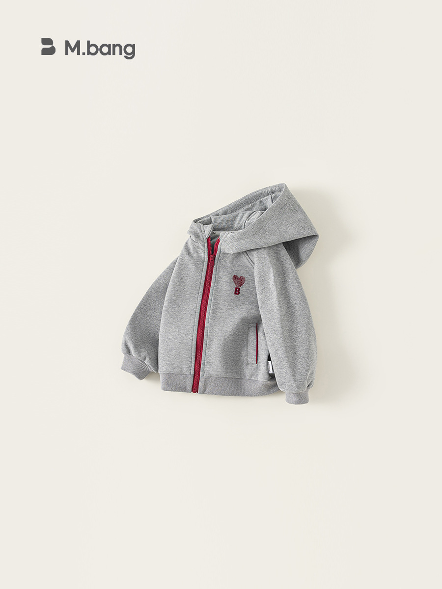 Youbao ropa para niños manga larga para niños nuevos productos de otoño suéter para niños rebeca con capucha estilo de otoño chaqueta de bordado superior para niñas