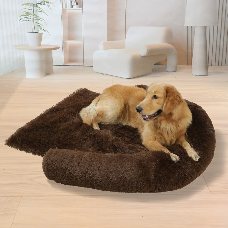 Cama para perros Cojín para mascotas Cojín para sofá para mascotas Cojín para gatos de felpa de invierno cálido Cojín para gatos Cojín para perros extraíble y lavable