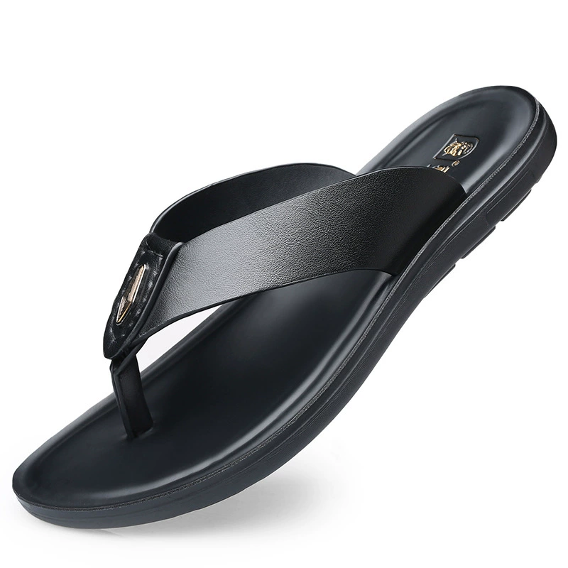 Старые головы шлепанцы мужские модные тренды повседневные трансграничные тапочки носить мягкие ножки пляжные туфли 33102