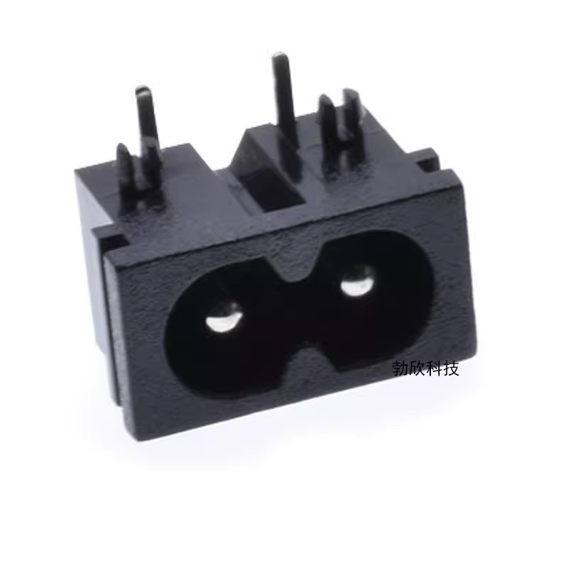 供应AC电源插座（八字插座) 8字插座BX-180-H01 实心铜 认证