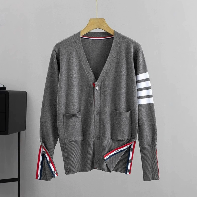 Трансграничный кардиган Женский свитер Короткий маленький пиджак с vi-образным вырезом новый весенний и осенний внешний вид взрывной красный трикотажный топ прилив