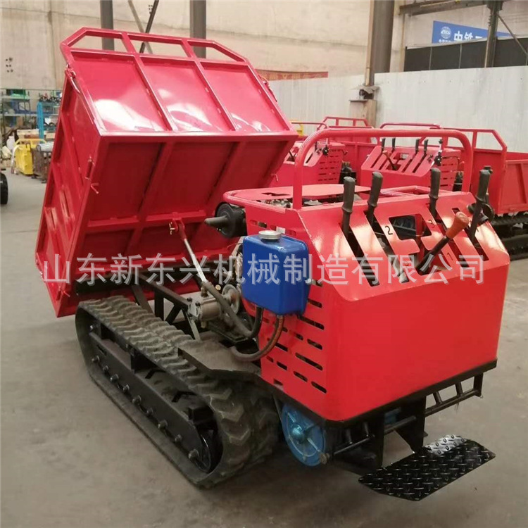 农用四不像车 林地履带运输车 工程履带式翻斗车