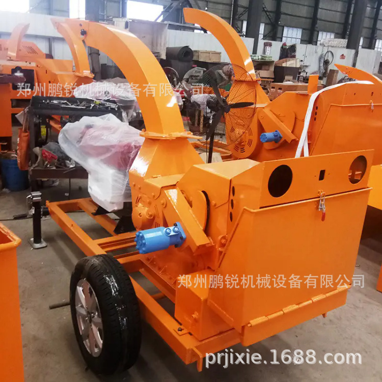 大进料口木材粉碎机  园林树枝树干锯末机