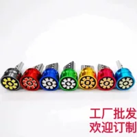 Автомобильный светодиодный свет T10 яркий светодиодный свет ширины 2016 9LED свет номерного знака W5W дверной боковой небольшой свет для чтения 12 В