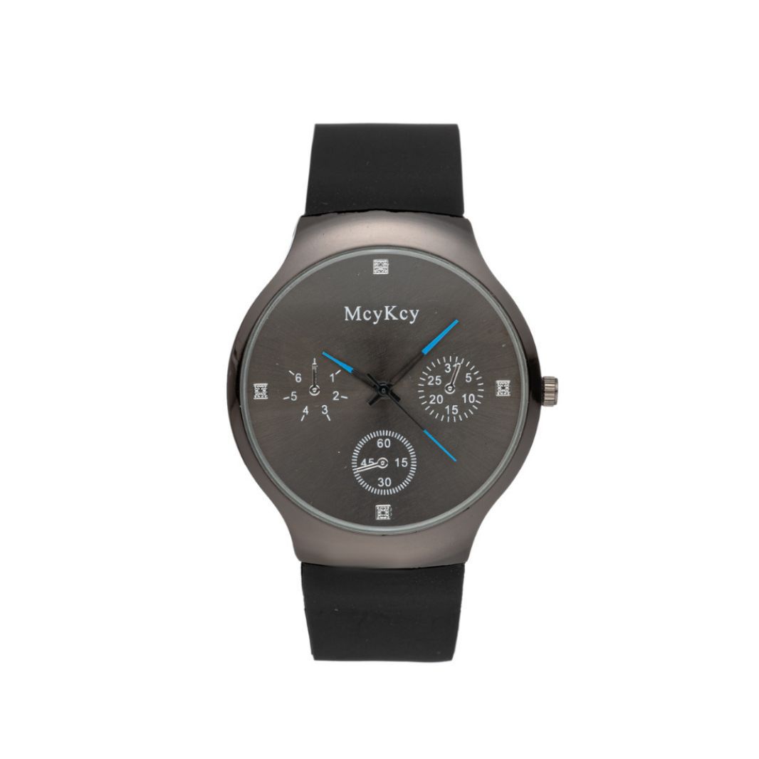 Men's Quartz Watch Silicone Strap Casual Style For Men_voghion.com