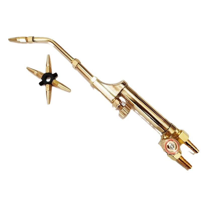 Нинбо завод прямые поставки Внешняя торговля в японском стиле 6-типа Сварочная горелка медный пистолет для сварки пламенем всасывающий сварочный пистолет сварочный инструмент