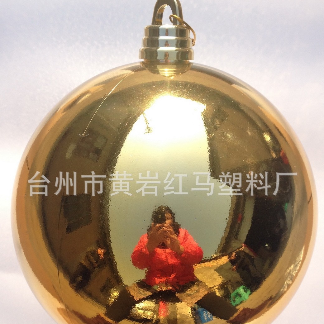 30cm BOLA DE Navidad Bola de galvanoplastia Hotel Mall KTV ventana boda lugar decoración bola