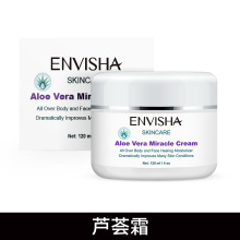 跨境 ENVISHA 芦荟霜 Aloe Vera Miracle Cream 120g