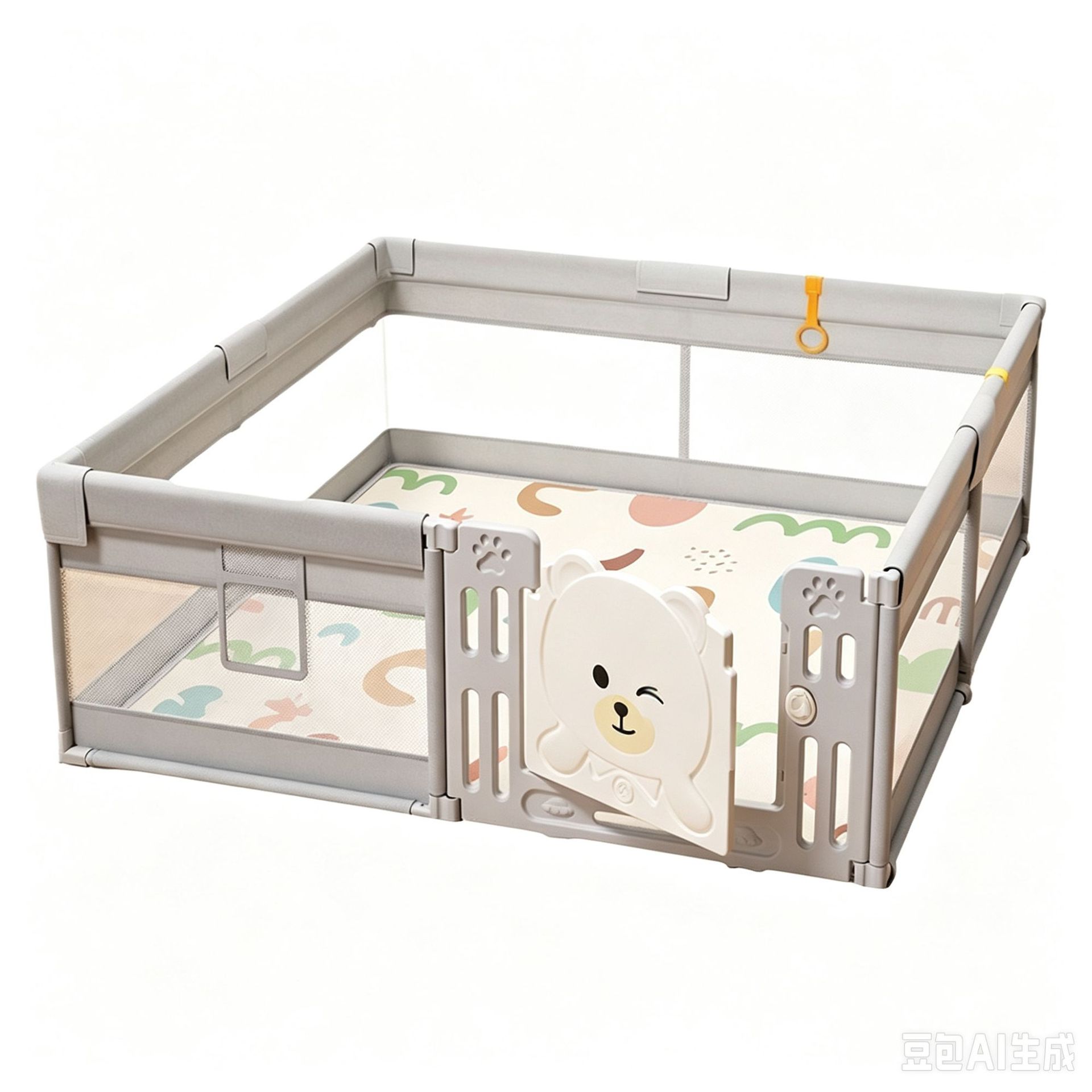 Corralito de Seguridad para Bebés de Tela De Seguridad para Casa image 6