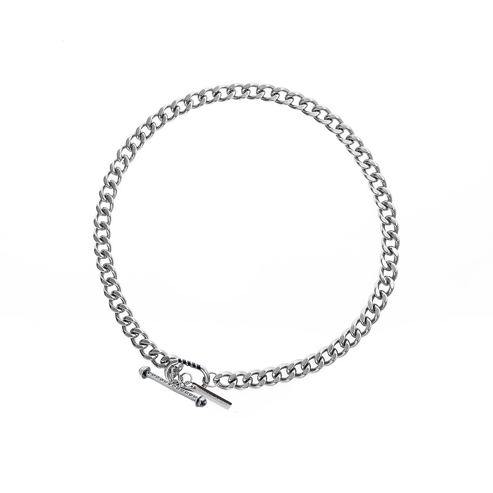 Fashion Geometric Titanium Steel Plating Pendant Necklace 1 Piece