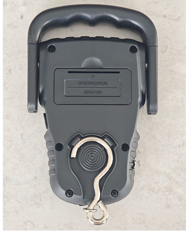 Tragbare Handwaage 50 kg Kapazität mit Haken für den Hausgebrauch, Paketservice und Marktverkauf - neue Promotion mit elektronischer Waage.