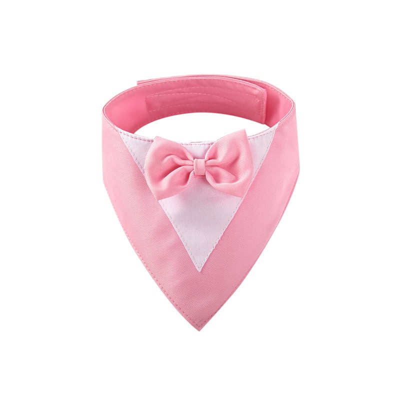 Transfronterizo nuevo traje de mascota triángulo toalla arco saliva toalla collar de mascota perro fabricante de ropa en stock