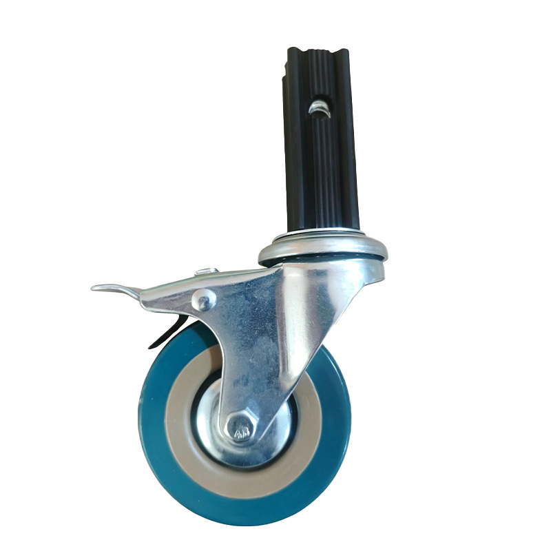 Thickened Silent Dining Cart Wheels with Brake, Universal Casters for Hotel and Restaurant Carts, Wear-Resistant Rollers Wholesale Thickened Silent Dining Cart Wheels with Brake, Universal Casters for Hotel and Restaurant Carts, Wear-Resistant Rollers Wholesale
