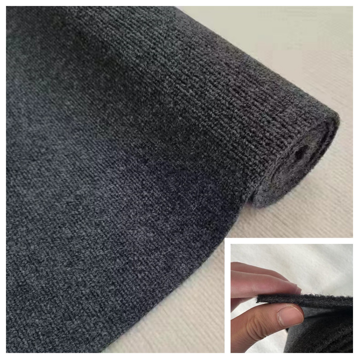 줄무늬 약 5mm(검은색과 회색)