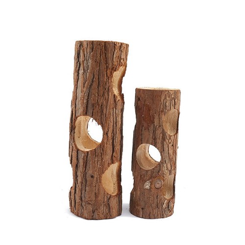 Amazon cross-border hamster solid wood pipe solid wood rabbit molar tree tube supports one-piece drop shipping