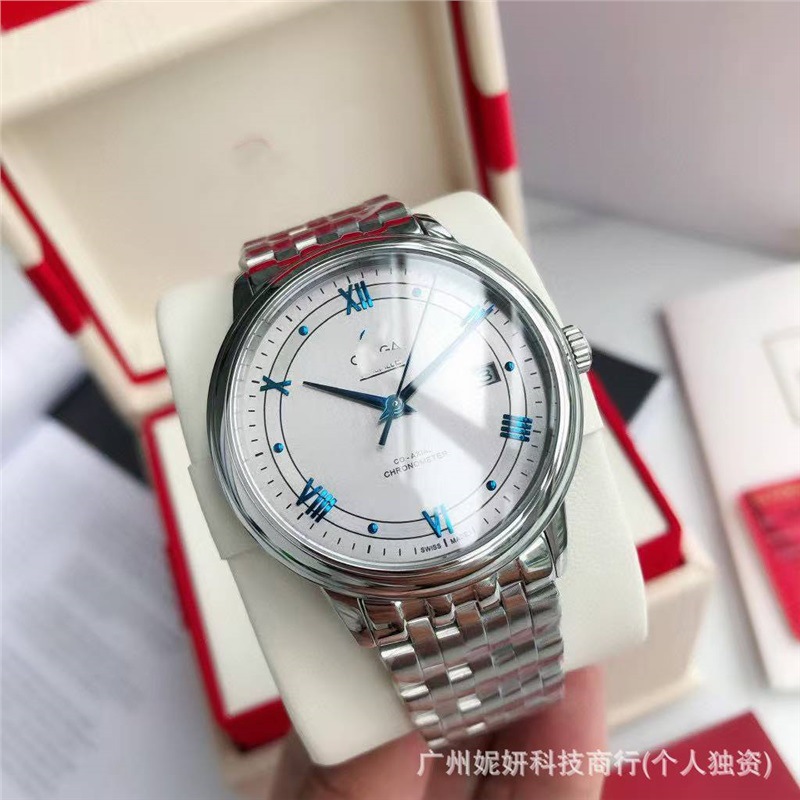 Omega Butterfly Series Fully Automatic Mechanical Watch De Ville Masterpiece Skeleton Couple Watches Ultimate Chronometer Watch