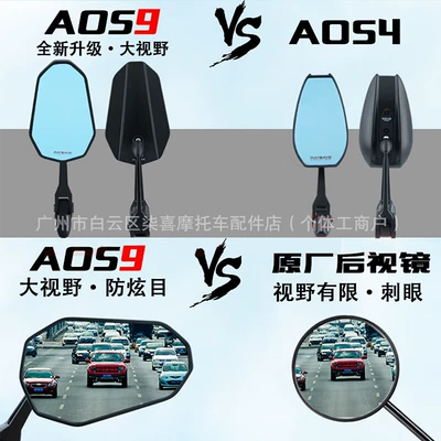 Large field of view rear view auxiliary mirror: Uyang H150 Modified Parts
