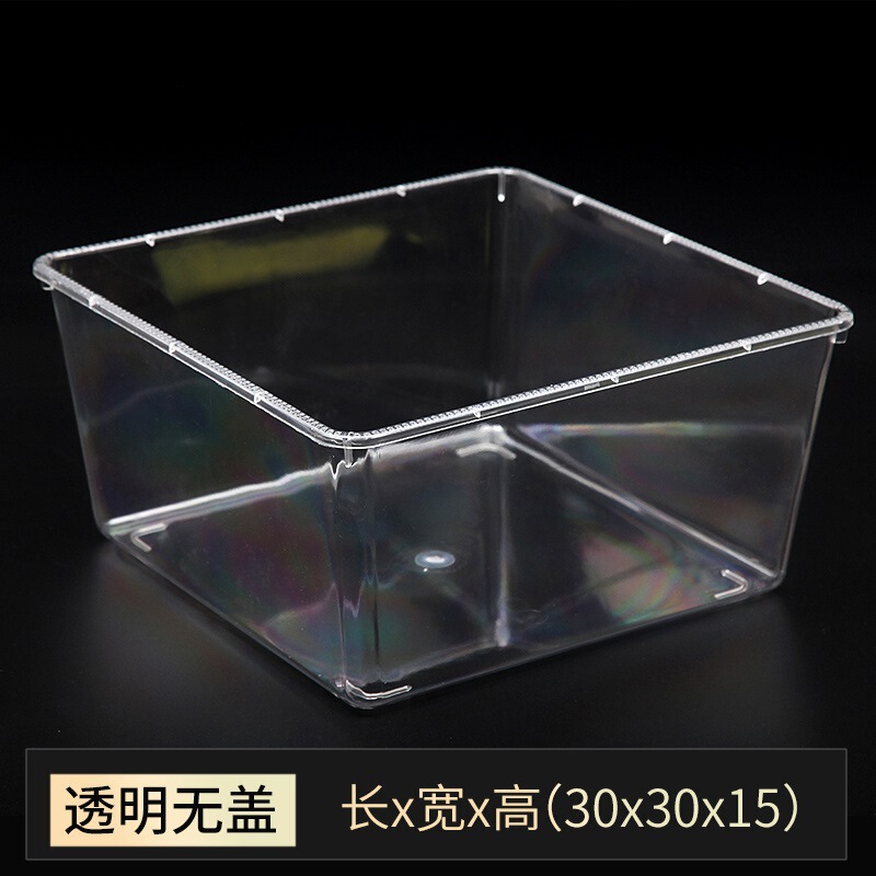 拡大斜め半透明バルクスナック棚プラスチックボックススーパーマーケットスナック食品ボックス収納と整理ボックス|undefined