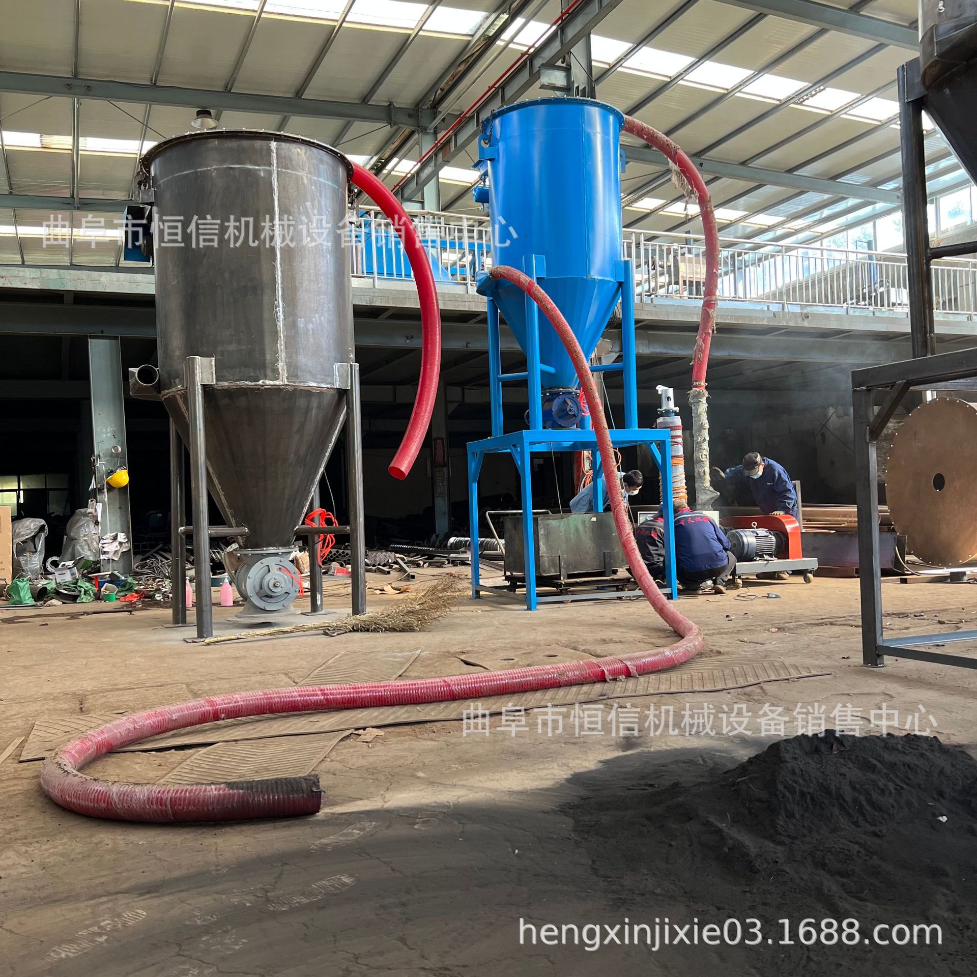 塑料颗粒粉末吨包气力吸灰机zcjb 石灰石粉脉冲除尘气力吸灰机