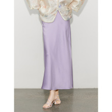 现货【知合堂】光泽 丝滑半身裙 新款缎面气质 高腰鱼尾半裙 9917