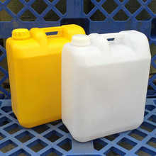 密封20L扁罐胶壶20KG化工壶小口塑料扁塑料罐周转包装桶食品级桶