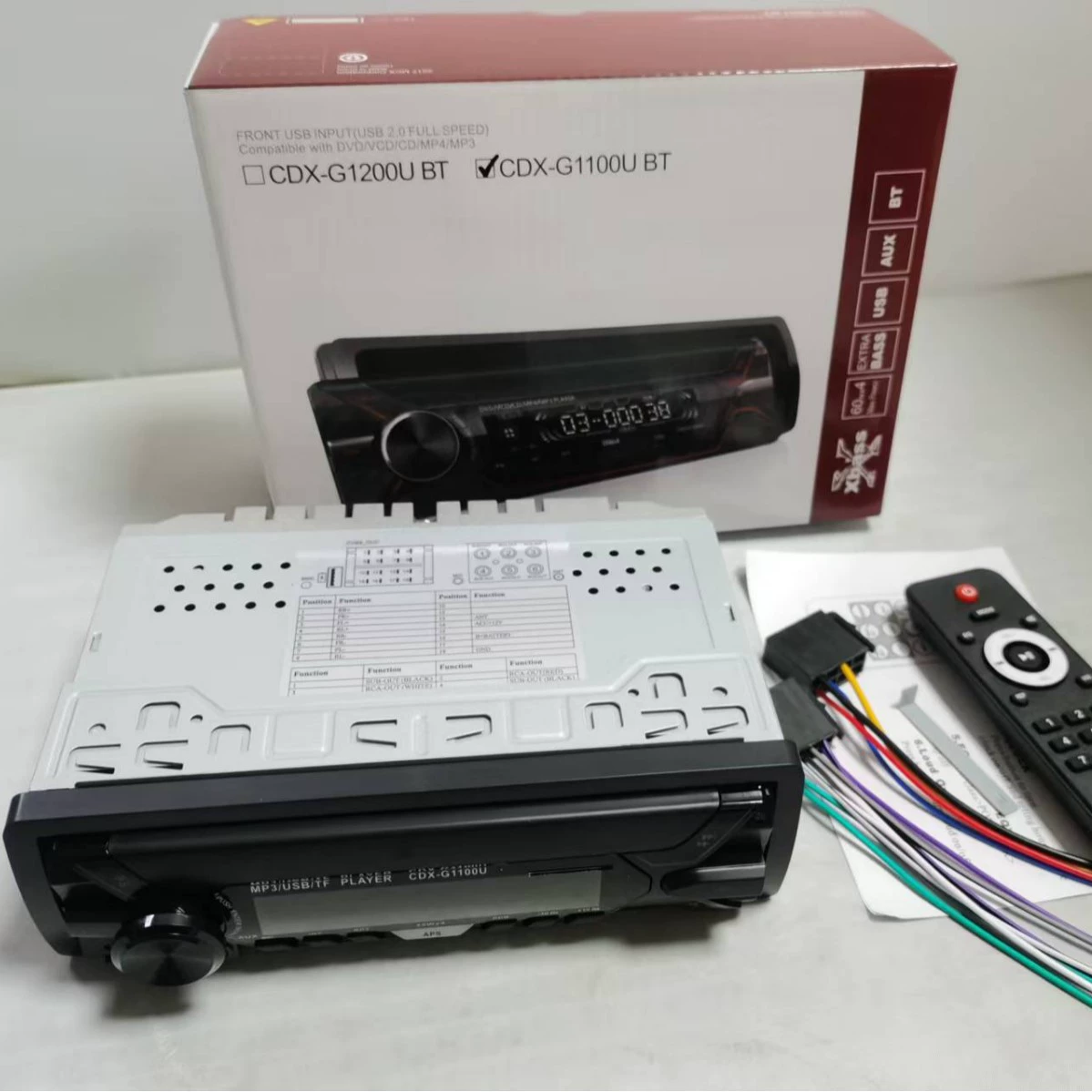 Автомобильный MP3-плеер, радио, USB-диск, DSP, 6 RCA, Bluetooth, вызов