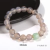 Organic agate bracelet jade