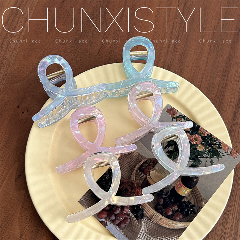 South Korea Dongdaemun Mermaid Aji Hair Claw Medium Temperament Back Head Claw Shark Clip Hairpin Headwear South Korea Dongdaemun Mermaid Aji Hair Claw Medium Temperament Back Head Claw Shark Clip Hairpin Headwear