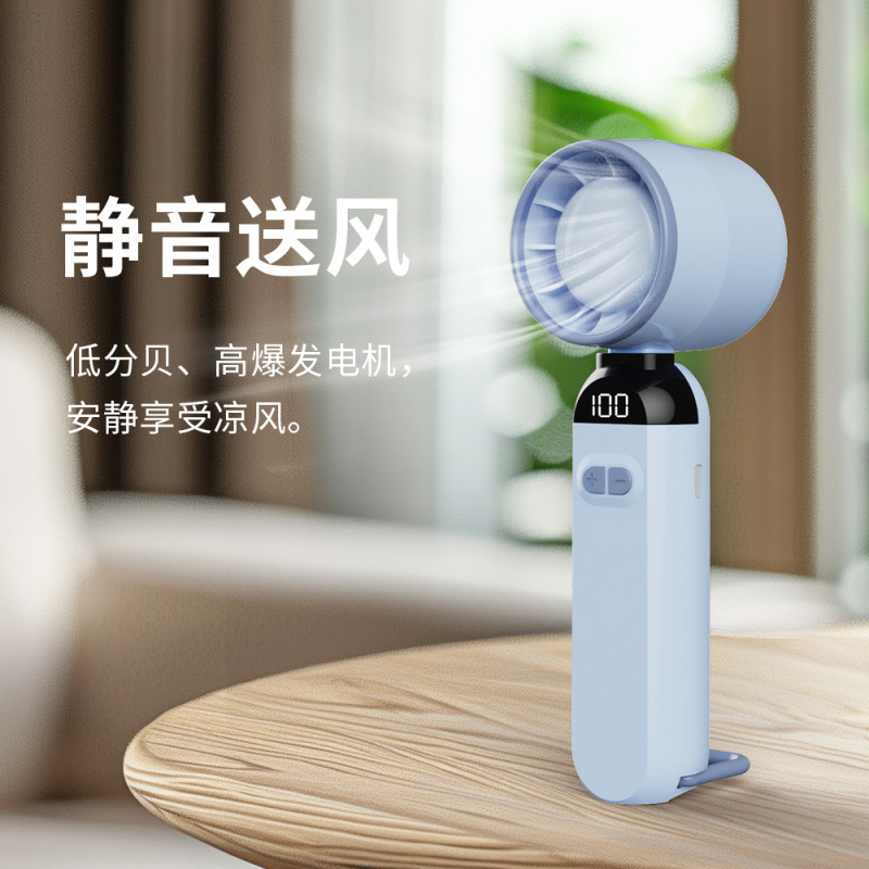 2025 新 100 ギアハンドヘルド高速小型ファンタービン小型風力砲ミニポータブル USB 屋外扇風機|undefined